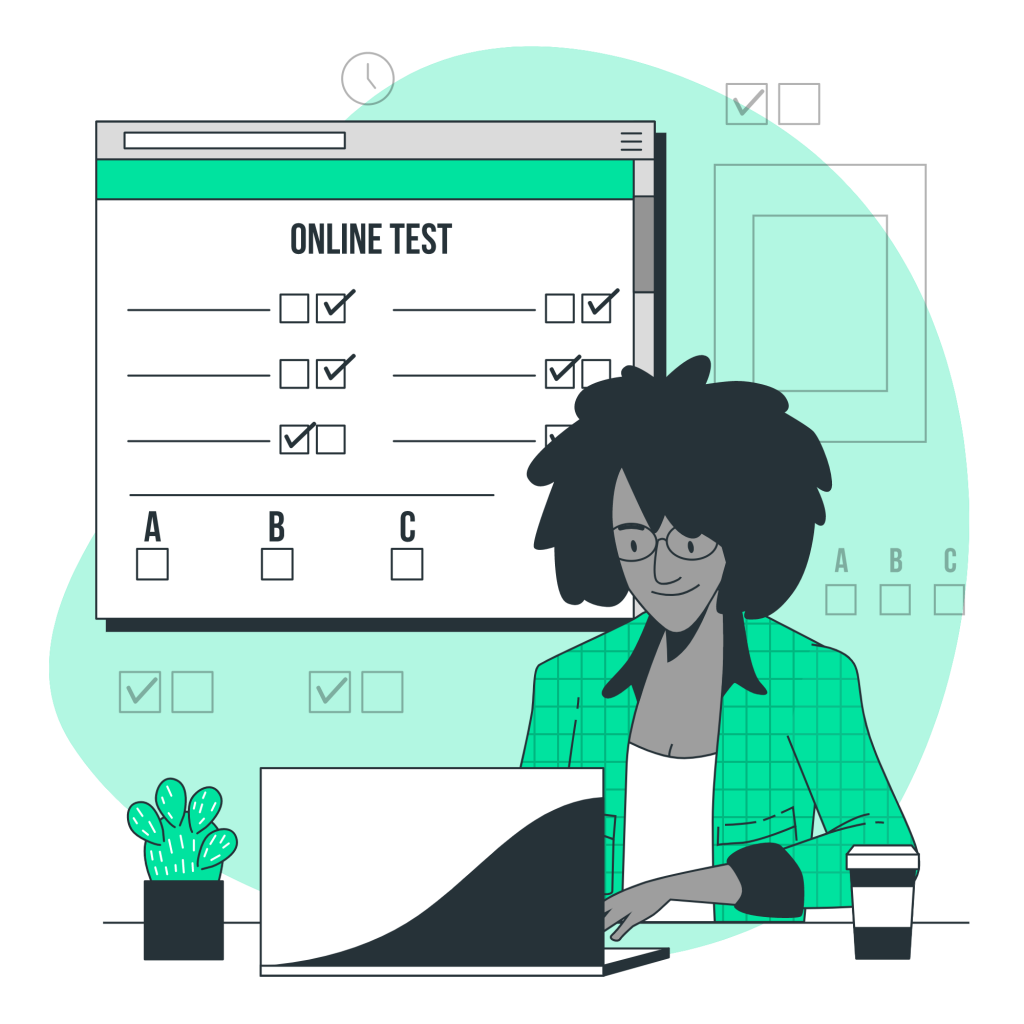 Online test-bro