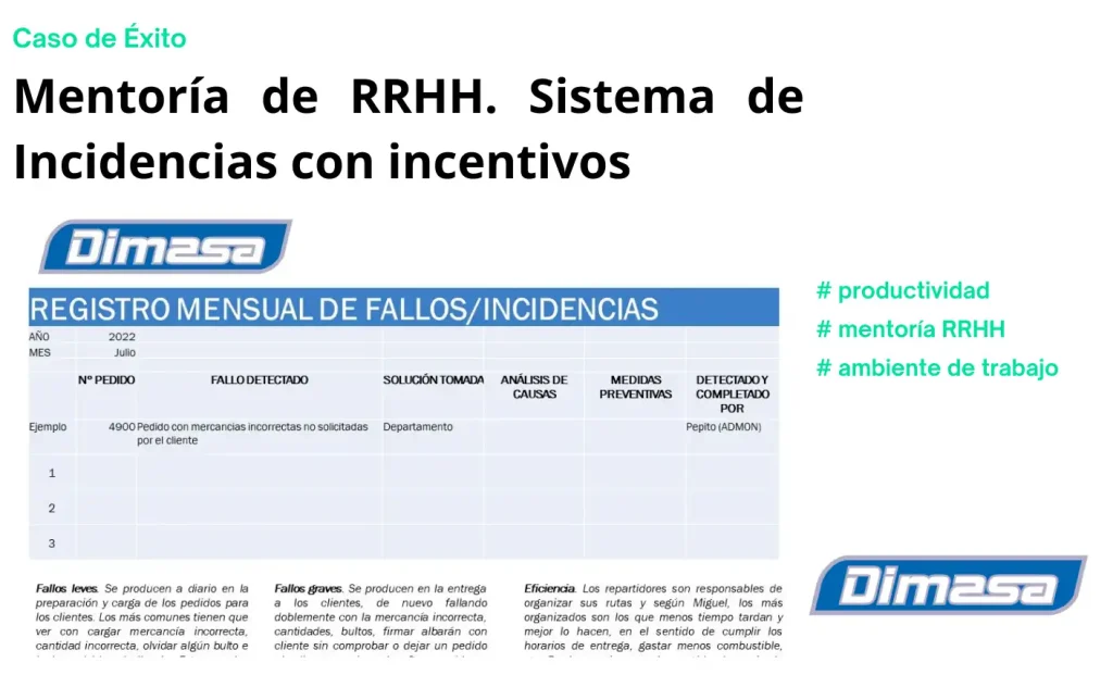 grupo dimasa caso de exito